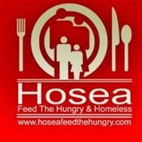 Hosea feed the hungry - Hosea Feed the Hungry and Homeless Civil Rights and Social Action was the head of cooking 1700 turkeys 600 pounds of rice 150 gallons of gravy with 2500 #10 cans of sweet potatoes